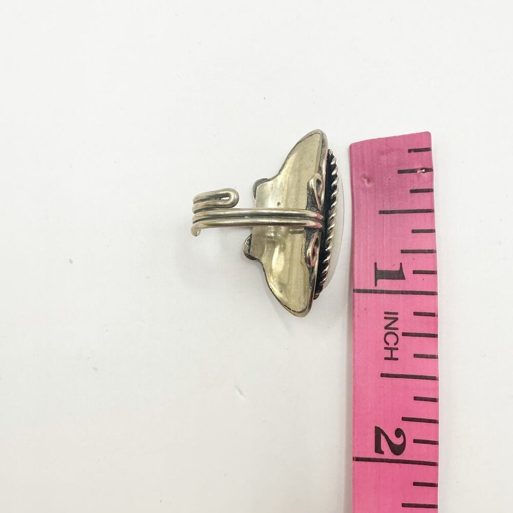 Vintage Inspired Adjustable Size 6 Womens RIng Coastal Cowgirl Southwestern - Picture 8 of 8